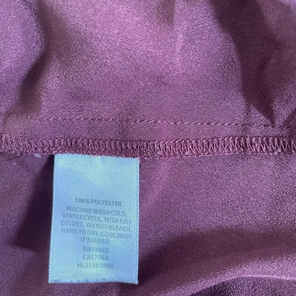 TROUVE burgundy cutout blouse - Picture 2 of 6